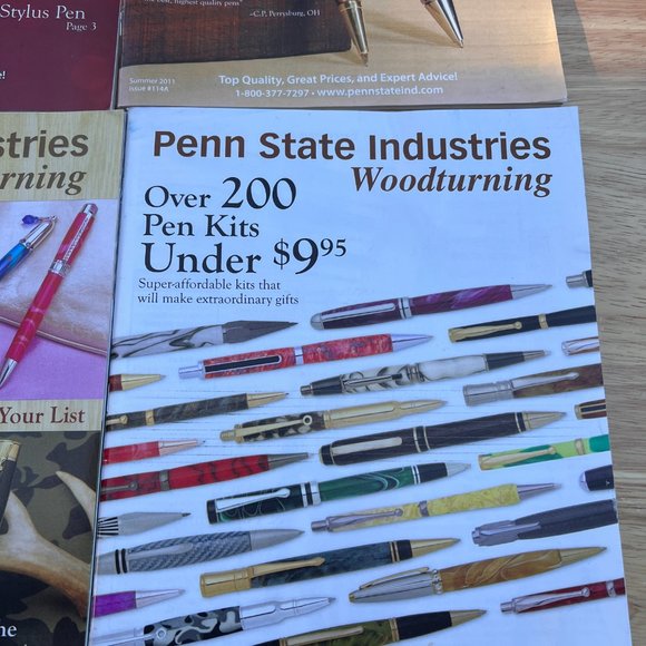 Lot of‎ 4 Issues of Penn State Industries Woodturning Magazine 2011-2012 Wood - Picture 3 of 9